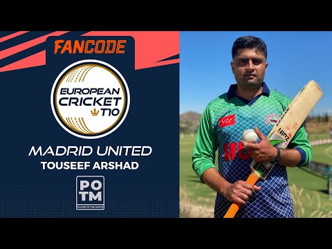 POTM: T.Arshad - MAU vs GEF | Highlights | FanCode ECT10 Spain, 2022 Day 1| ECT22.055