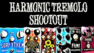 Video thumbnail for Haromnic Tremolo Shootout #11 - SurfyTrem Deluxe, Tremdriver, Sunflower, Harmonious Monk, Flint, MXR by Tri Pedal Reviews