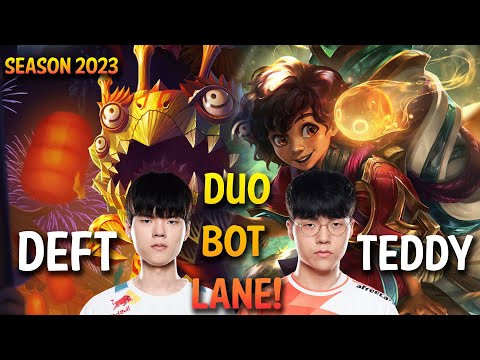 DK Deft and LSB Teddy Duo BOT LANE - Deft KOG'MAW ADC & Teddy MILIO Support - KR Ranked