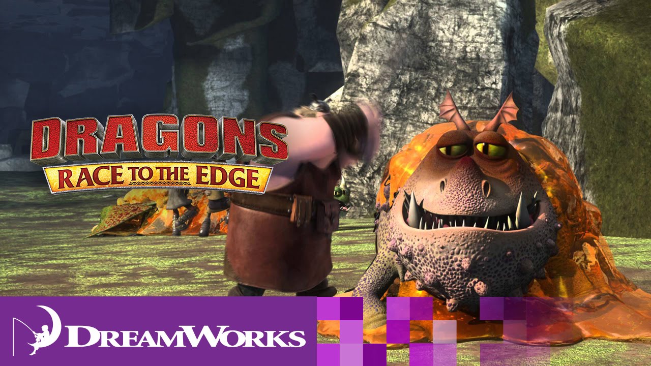 Dragons: Race to the Edge | TRAPPED DRAGONS!