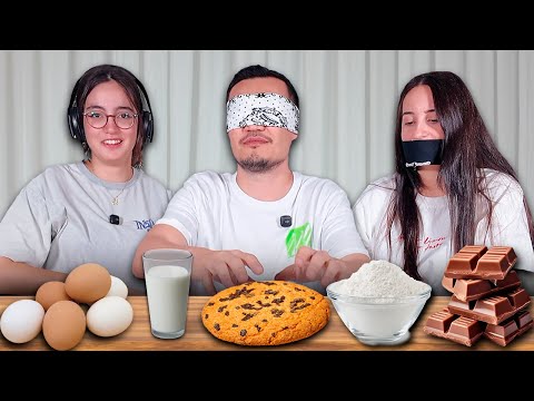 I DID NOT SEE, I DID NOT HEAR, I DON'T KNOW CHALLENGE | We Made a Giant Cookie!