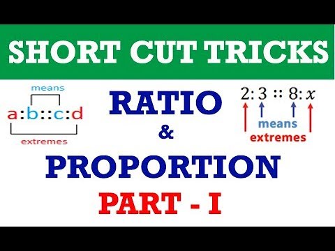 Ratio and Proportion Tricks Part-1 in Telugu By manavidya Video