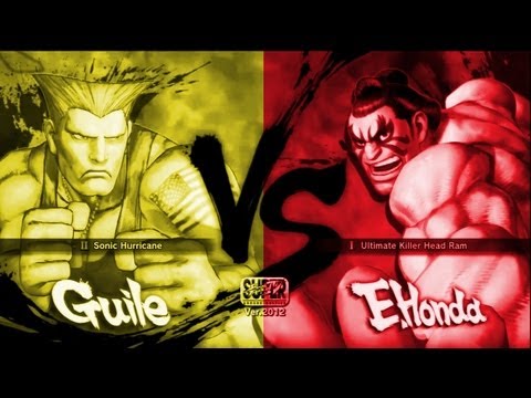 strong machine1 [Guile] Vs o wa re jp [Honda] SSF4 Arcade Edition 2012 720 HD