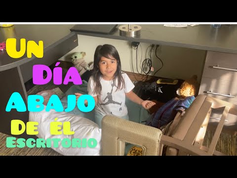 UN DÍA DEBAJO DE LA MESA/ jugando con meybel