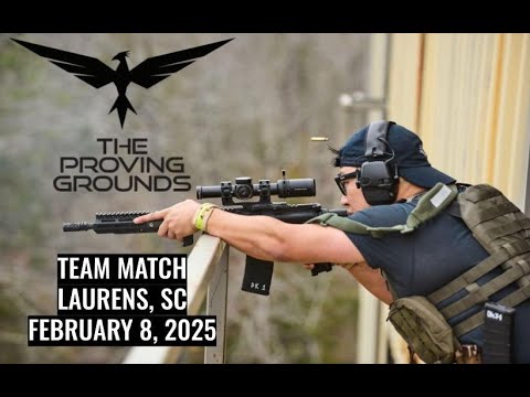 The Proving Grounds 2025 Inaugural Team Match - 1st Place Men's Intermediate / 2nd Overall
