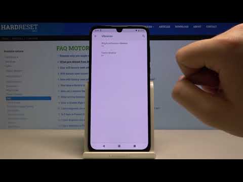 How to Change Vibration Settings in Motorola One Zoom - Pick Fav Vibrate Setup