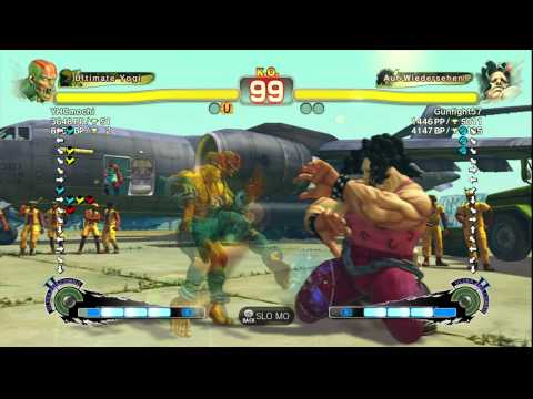 USFIV~ Dhalsim (YHC mochi) vs.  Hugo (Gunfight57) HD