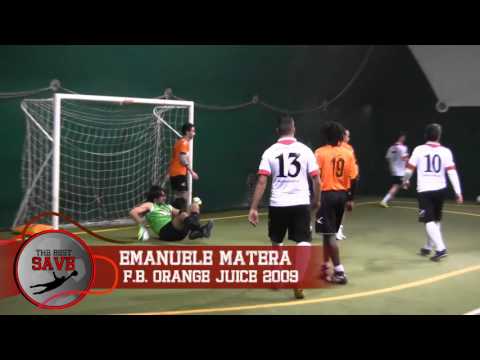 THE BEST SAVE NOVEMBRE 2015 - Emanuele Matera (F.B. ORANGE JUICE 2009)