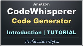 Amazon CodeWhisperer Tutorial | Code Generator Demo