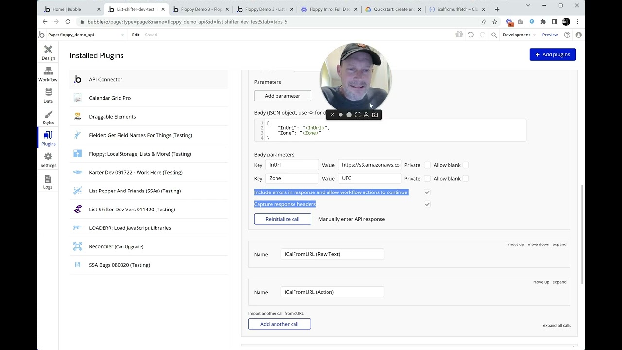 Floppy Plugin for Bubble: Using it with API Calls/API Objects in Bubble