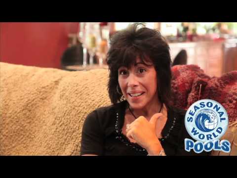Seasonal World customer self-cleaning pool testimonial