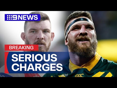 Former NRL star Josh McGuire faces court on serious charges relating to a child | 9 News Australia