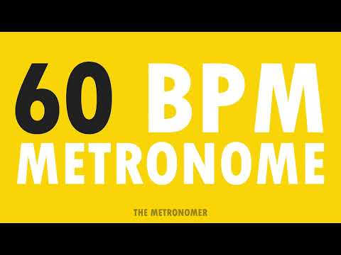 60 BPM Metronome | 15 Minute Metronome Practice