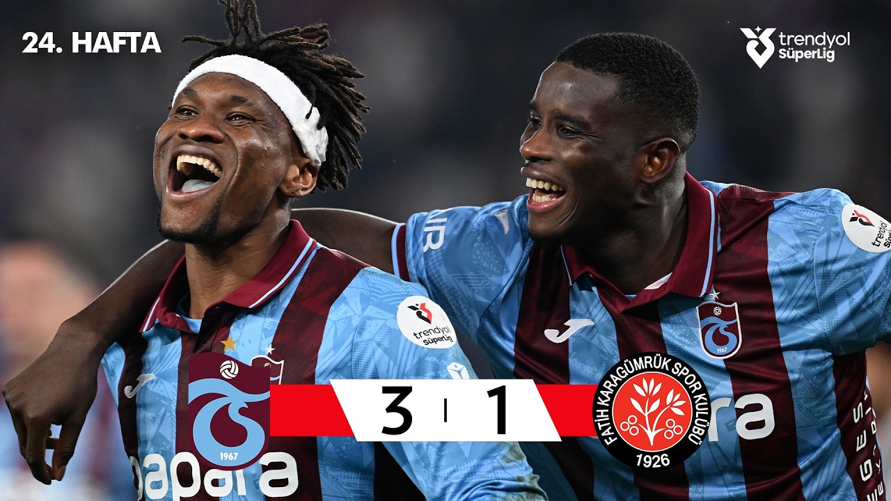 Trabzonspor vs Fatih Karagümrük Highlights
