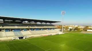 preview picture of video 'Vue aérienne du stade Michel Bendichou à Colomiers'