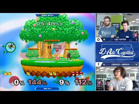 D-Air Capital 6 - Flux+Schythed (Peach,Cpt.Falcon) Vs .Lemonjuices+Gameboyjr (Fox) - Money Match