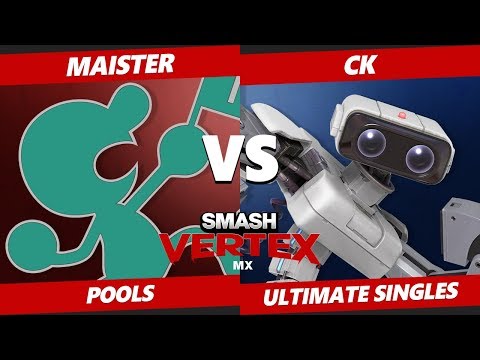 Smash Vertex Pools - Maister (Game & Watch) Vs. TZ | CK (ROB) Smash Ultimate - SSBU