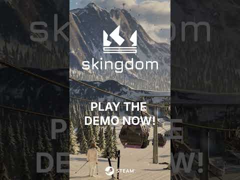 Skingdom : Ski Resort Tycoon | Official Demo Launch Trailer