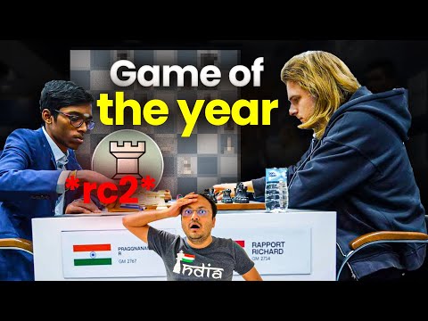 GAME OF THE YEAR!! | Praggnanandhaa vs Richard Rapport | UZChess Cup 2025