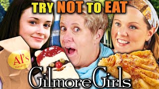 Try Not To Eat - Gilmore Girls! (Sookie's Risotto, Emily's Apple Tarts, Santa Burger)