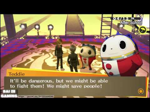 Persona 4 Golden Pt 5 - Yosuke's Shadow! We're Arrested!