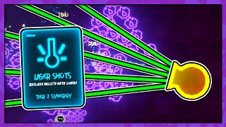 THE LASER SYNERGY IS OP!!! | Neon Sundown