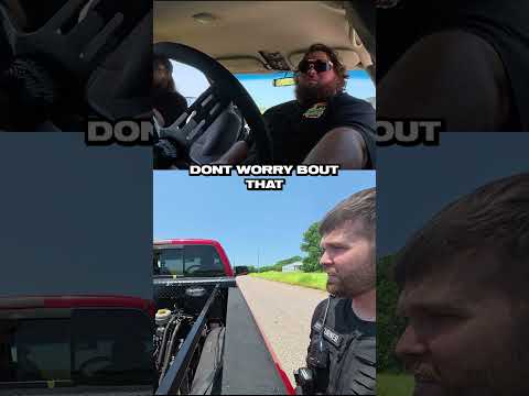 You got it all backwards officer!