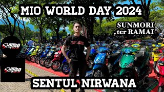 Download lagu Mio World Day 2024 at Sentul Nirwana also had a motorbike contest, the most crowded Sunmori, Supp... mp3