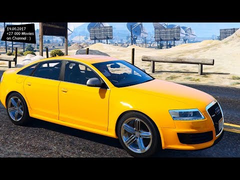 Audi RS6 2009 New ENB Top Speed Test GTA Mod Future _REVIEW