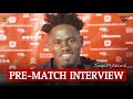 pre match interview joseph ablorh’s message to our fans ahead of home debut on sunday matchday 3