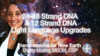 24-48 Strand DNA and 12 Strand DNA Light Language Upgrades | Sherry Mo