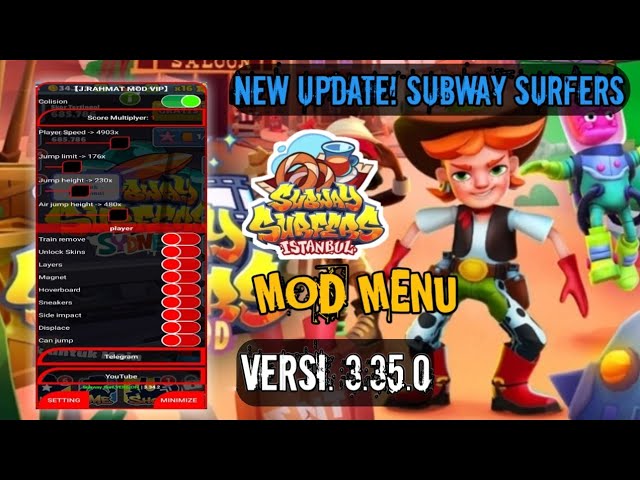 Subway Surfers Mod Menu APK 2024