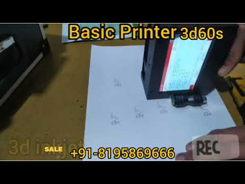 Handheld Thermal Inkjet Printer