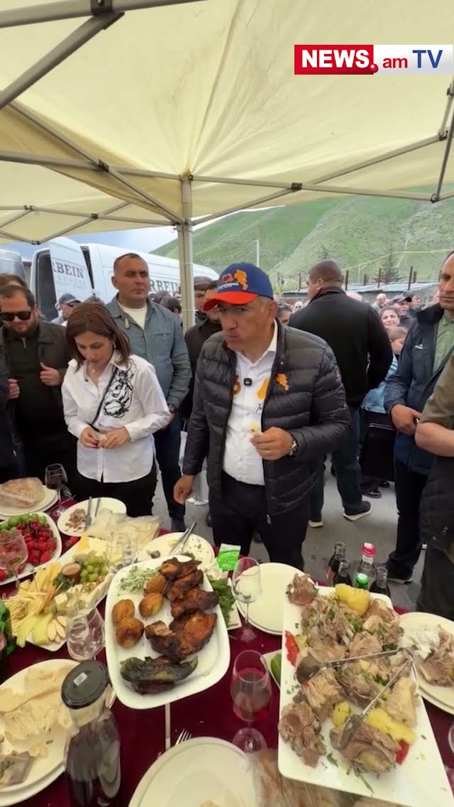 Փաշինյանը հաց ու պանրով բրդուճի հետ գիլաս եւ ելակ կերավ