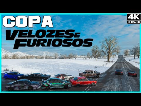 COPA VELOZES E FURIOSOS ESTÁ DE VOLTA - FORZA HORIZON 4 GAMEPLAY 4K 60FPS
