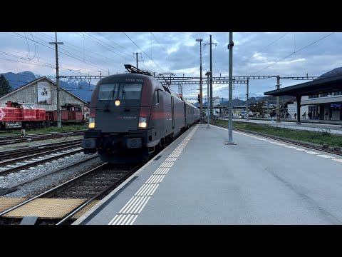 Bahnhof Buchs SG (04.11.2022)