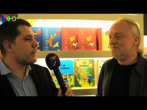 Jürgen Leber im Interview | Tim und Struppi auf Hessisch | Frankfurter Buchmesse 2013 [HD]