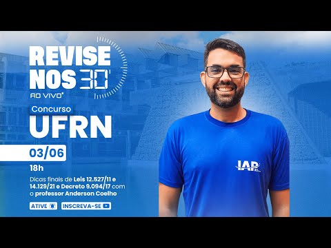 Banner de capa do material gratuito Revise nos 30 - Leis 12.527/11 e 14.129/21 e Decreto 9.094/17 - Anderson Coelho