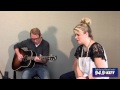 Natalie Grant performs "Held" live and unplugged at the 94.9 KLTY studio