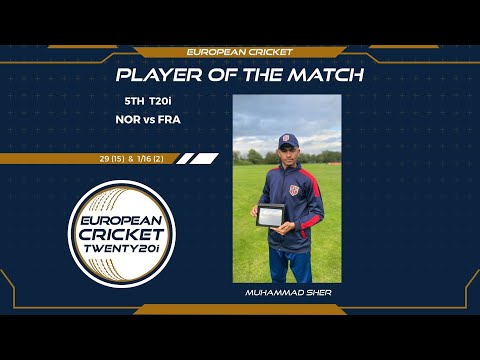 Muhammad Sher makes the difference as Norway edge past France at Tri-Series in Germany