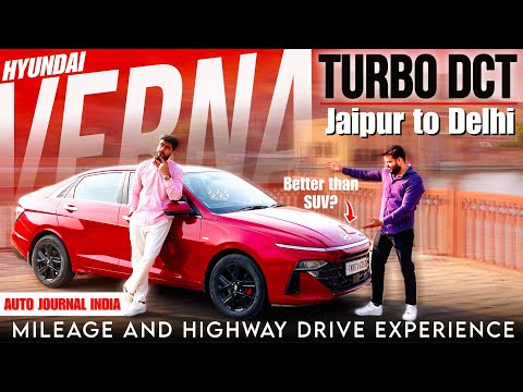 Sorry Virtus & Slavia 💔 VERNA TURBO 1.5 stole our heart🔥 Jaipur to Delhi Drive Review 🚀 Auto Journal