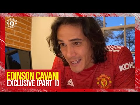 Edinson Cavani Exclusive Interview | Part One | Manchester United | Herrera, Forlan, No7 Shirt
