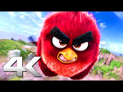 Birds VS Pigs Best Scenes 4K - ANGRY BIRDS ᴴᴰ