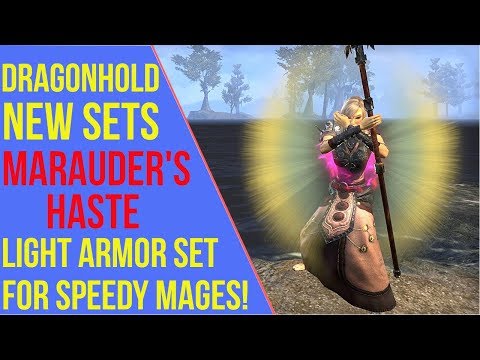 ESO Dragonhold New Sets - Marauder's Haste - Dragonhold PTS