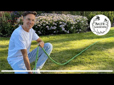 Baltic Gardening 🤍 Planning a new perennial border in the back garden