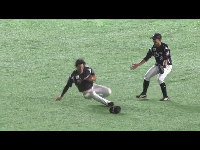 【6回裏】マリーンズ・藤岡裕のファインプレーで相手の流れを断ち切る!! 2018/7/26 H-M