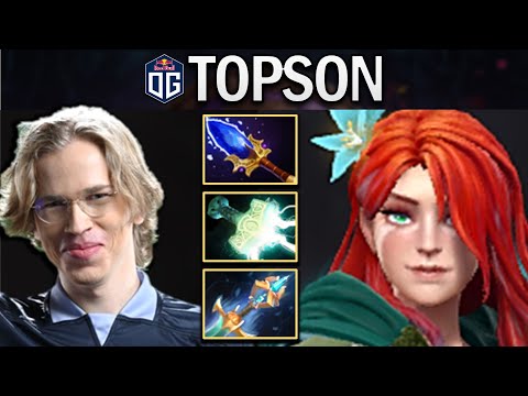 OG.TOPSON WINDRANGER WITH MJOLNIR-AGHANIMS - DOTA 2 7.29 GAMEPLAY
