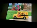 Barney Adventure Bus Fisher Price Little People Bus Driver 2000