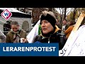 Leraren staken: 'We zijn te lief, we houden te veel van ons vak' - OMROEP WEST