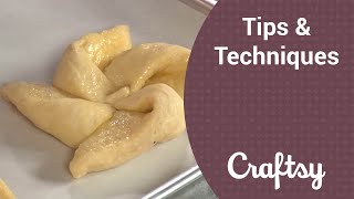 Shaping Danish Pastry Pinwheels